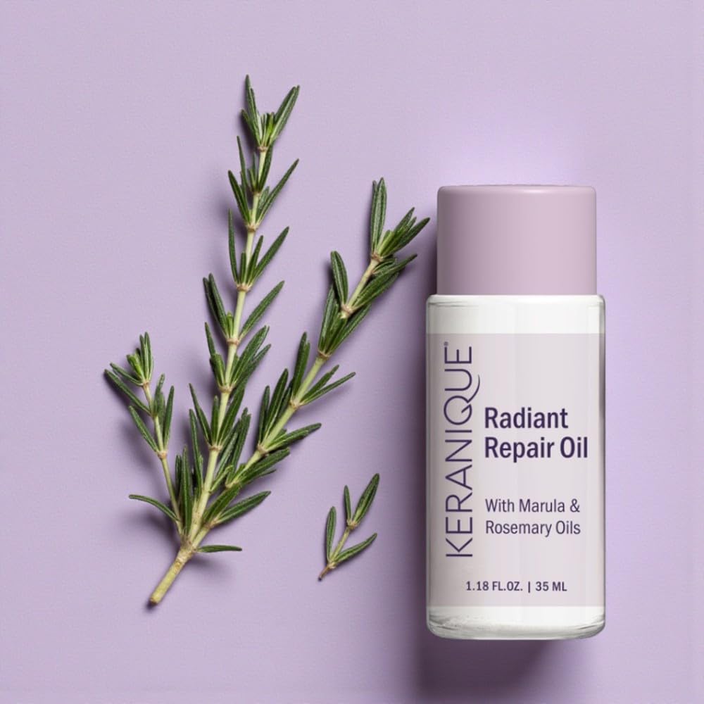 Amazon.com : Keranique Radiant Repair Hair Oil for Thin & Fine